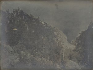 Utsikt inom Crawford Notch, New Hampshire av Dr. Samuel A. Bemis