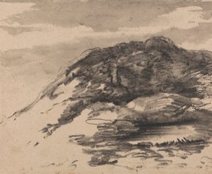 Komposition inspirerad av Richard Wilsons Paintings of Cader Idris