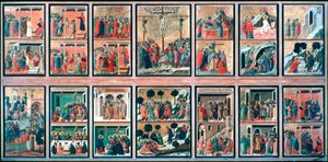 Maesta, Berättelser om passionen, 1308-1311 av Duccio di Buoninsegna