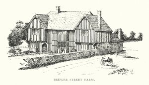 Brewer Street Farm (litografi) av Duncan Moul