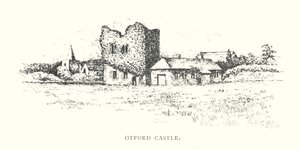 Otford Castle (litografi) av Duncan Moul