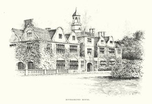 Rothamsted House (litografi) av Duncan Moul