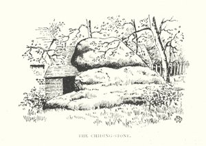 Chiding-stenen (litografi) av Duncan Moul