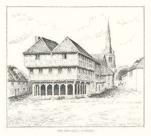 The Moot Hall, Thaxted (litografi) av Duncan Moul