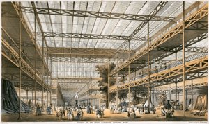 Stor utställning, Crystal Palace, Hyde Park, London, 1851 av Durond