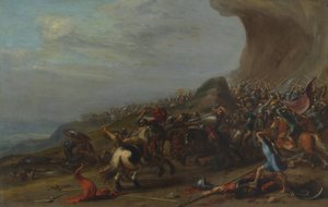 David dräper Goliat av Dutch