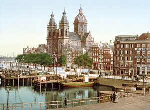 Saint Nicholas Basilica, Amsterdam, pub. c.1900