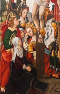 Nedtagning från korset,1520 (olja på duk) av Dutch School