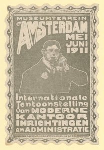 Internationell utställning av modern kontorsutrustning, Museum Grounds, Amsterdam, 1911 av Dutch School