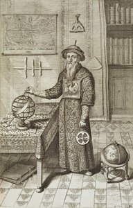 Johann Adam Schall von Bell (1591-1666) från Kina Illustrerad av Athanasius Kircher (1601-80) 1667 av Dutch School