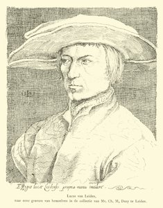 Lucas van Leyden, holländsk konstnär av Dutch School
