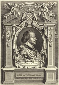 Porträtt av Jean-Jacques Chifflet av Dutch School
