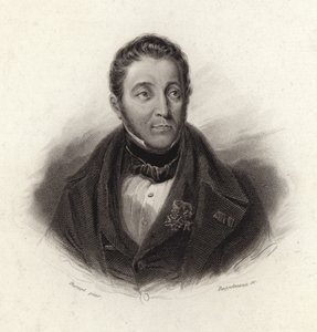 Porträtt av Louis François-Xavier-Joseph Crespel-Dellisse av Dutch School