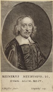 Porträtt av Reinerus Neuhusius av Dutch School
