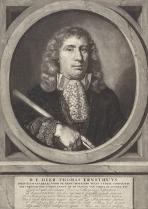 Porträtt av Thomas Ernsthuys av Dutch School