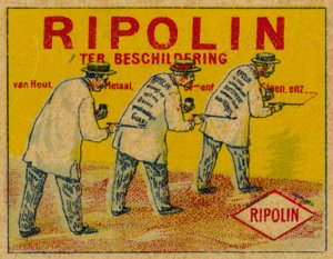 Ripolin för målning av Dutch School
