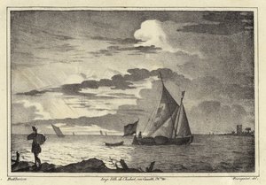 Havslandskap av Dutch School