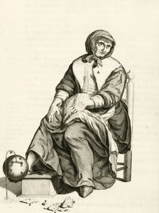 Using a Mechanical Leech, från Practical Exercises concerning the Method of Healing av Frederik Dekkers, 1694 av Dutch School