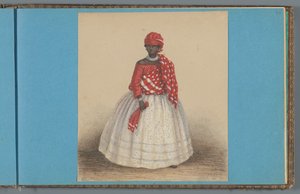 Kvinna i Surinam, 1860 av Dutch School