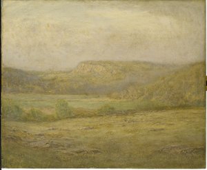 New England Hills, 1901 (olja på träpanel)