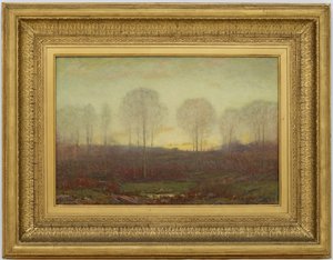 Skymning: November av Dwight William Tryon