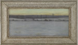 Vinter, 1893 av Dwight William Tryon