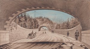 Central Park, tvärväg nr 2, 1870. av EP