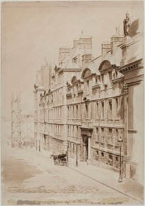 Det gamla Sorbonne, Paris av E. A. Cabanié