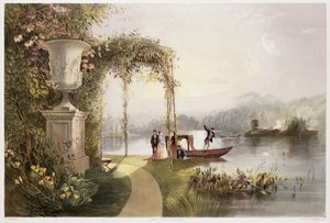 The Lake, Trentham Hall Gardens, från 