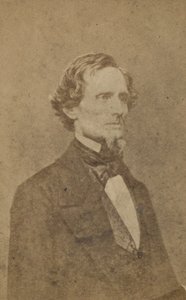 Jefferson Davis (albumin silvertryck)