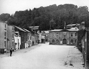 En gata i Montgomery, Wales, 1924-1926