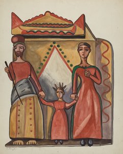 Bulto - Heliga familjen, 19351942. av E. Boyd