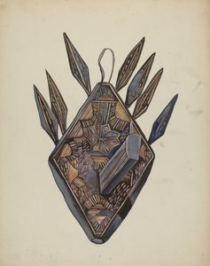Ljuslampa, ca. 1936. av E. Boyd