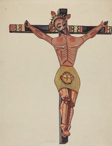 Krucifix - Från närheten av Mora, 19351942. av E. Boyd