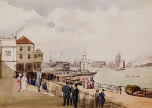 Arkitektoniskt ämne (Hamn) av E. Duncan