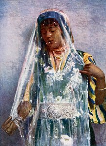 En arabisk brud. av E Frechon