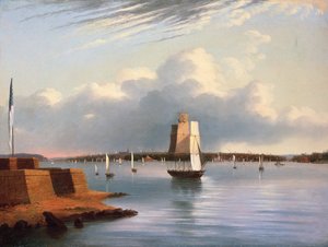 Baltimore Harbour, 1852 av E. G. Coates