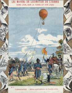 Balong byggd av den franska ingenjören Jean Marie Joseph (Jean-Marie-Joseph) Coutelle (1748-1835) för de franska revolutionära arméerna att spionera på sina fiender