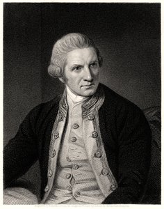 Kapten Cook, 1800-talet av E. Scriven