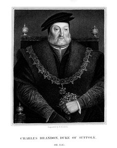 Charles Brandon, 1:e hertig av Suffolk, 1824.