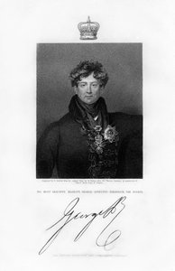 George IV, kung av Storbritannien och Hannover, 1800-talet.