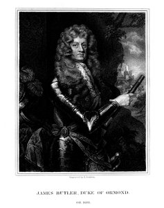 James Butler, 1:e hertig av Ormonde, anglo-irländsk statsman och soldat, 1824. av E. Scriven