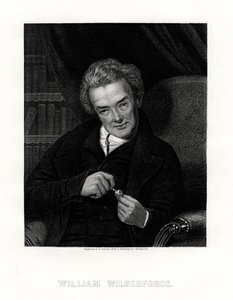 William Wilberforce, engelsk förkämpe mot slaveri, 1800-talet. av E. Scriven