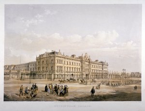 Buckingham Palace, London, 1852 av E Walker