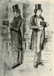 Kritiker, c1870, c1897 av E. and S. Woodbury