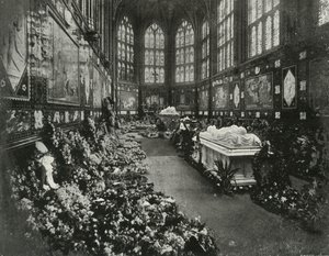 Begravning av H.R.H. Hertigen av Clarence, januari 1892, c1897