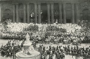 Ceremonin i St. Pauls, London, 1897
