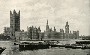 The Houses of Parliament, c1897