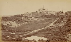 Slottet i San José, Guatemala av Eadweard Muybridge