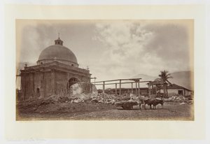 Katedralen i La Union, El Salvador av Eadweard Muybridge